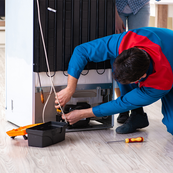 how much do you charge for refrigerator repair services in Worth